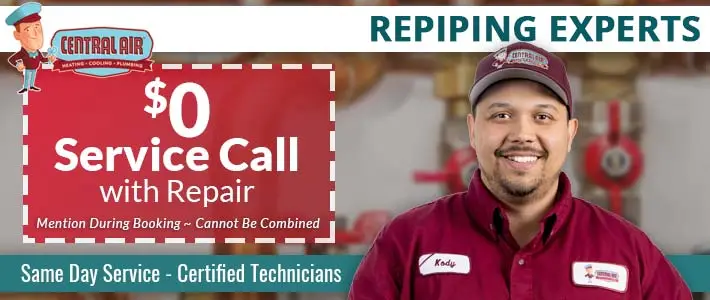 portland Repiping Central Air Heating, Cooling & Plumbing